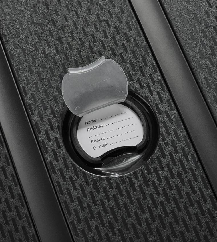 BELMONT PLUS Hardcase 4 Double Wheel Check-In Luggage Trolley Bag, 83cm