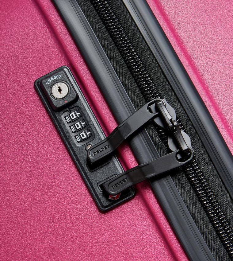 BELMONT PLUS Hardcase 4 Double Wheel Check-In Luggage Trolley Bag, 83cm