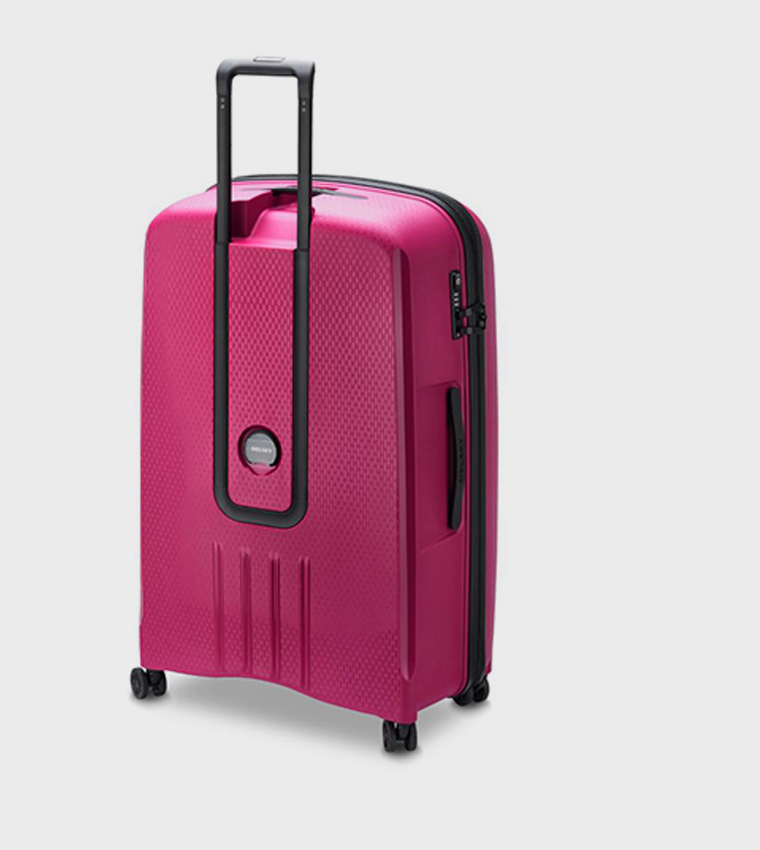 BELMONT PLUS Hardcase 4 Double Wheel Check-In Luggage Trolley Bag, 83cm
