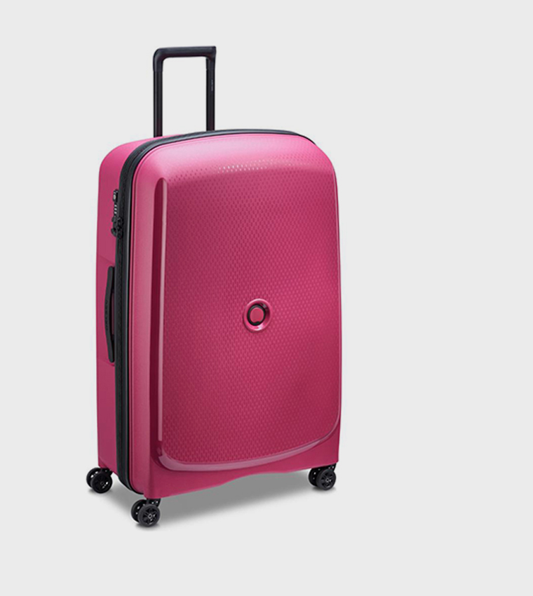 BELMONT PLUS Hardcase 4 Double Wheel Check-In Luggage Trolley Bag, 83cm