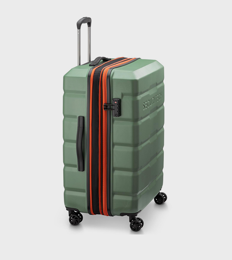 CITADEL Hardcase 4 Double Wheel Expandable Check-In Luggage Trolley Bag, 70cm