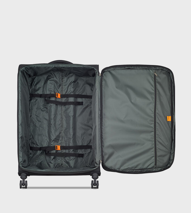 VANGUARD Softcase Expandable 4 Double Wheel Check-In Luggage Trolley Bag, 82cm