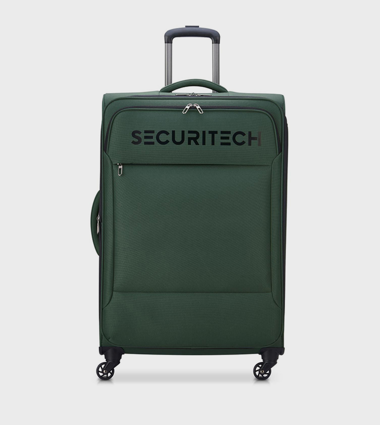 VANGUARD Softcase Expandable 4 Double Wheel Check-In Luggage Trolley Bag, 82cm