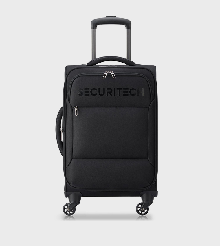 VANGUARD Softcase Expandable 4 Double Wheel Check-In Luggage Trolley Bag, 70cm