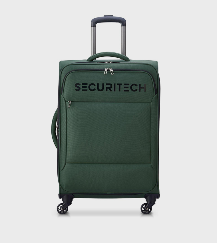VANGUARD Softcase Expandable 4 Double Wheel Check-In Luggage Trolley Bag, 70cm