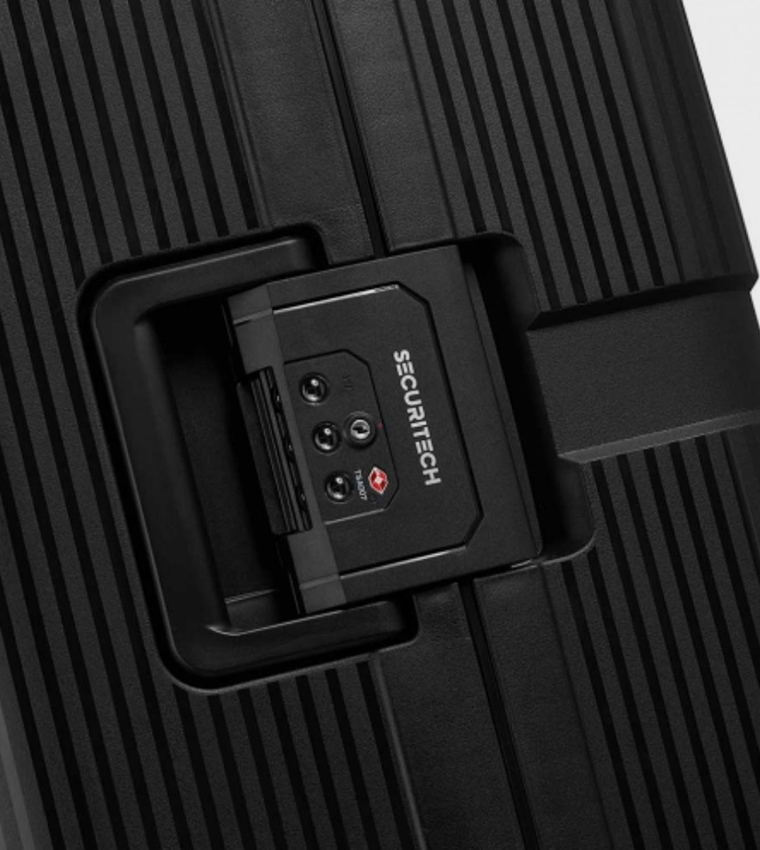 STONE Hardcase 4 Double Wheel Check-In Luggage Trolley Bag, 82cm