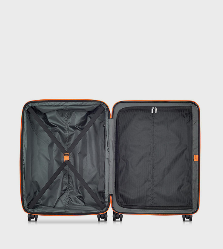 CITADEL Hardcase 4 Double Wheel Expandable Check-In Luggage Trolley Bag, 70cm