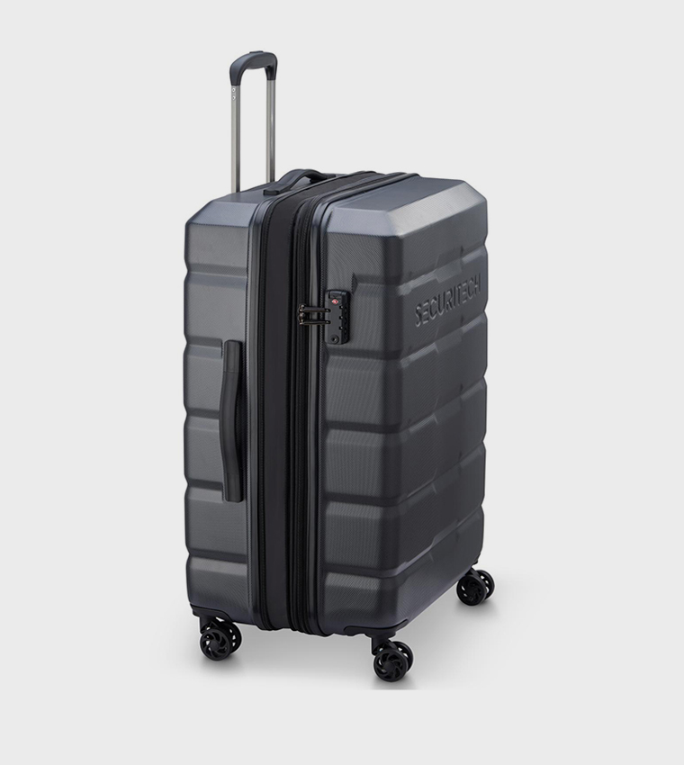CITADEL Hardcase 4 Double Wheel Expandable Check-In Luggage Trolley Bag, 70cm
