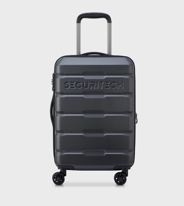 CITADEL Hardcase 4 Double Wheel Expandable Cabin Luggage Trolley Bag, 54cm