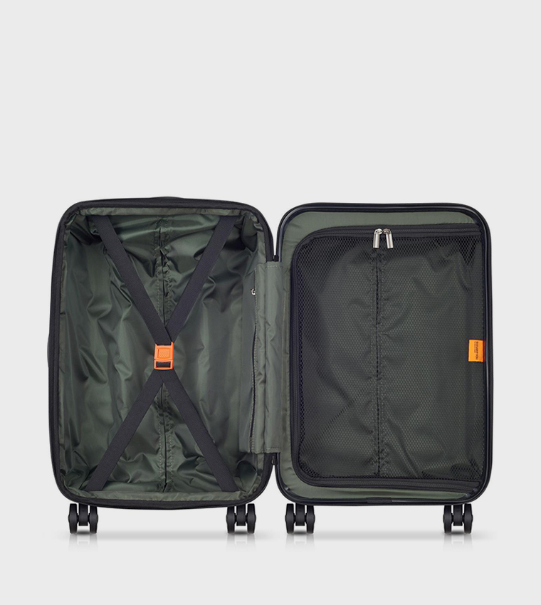 CITADEL Hardcase 4 Double Wheel Expandable Cabin Luggage Trolley Bag, 54cm