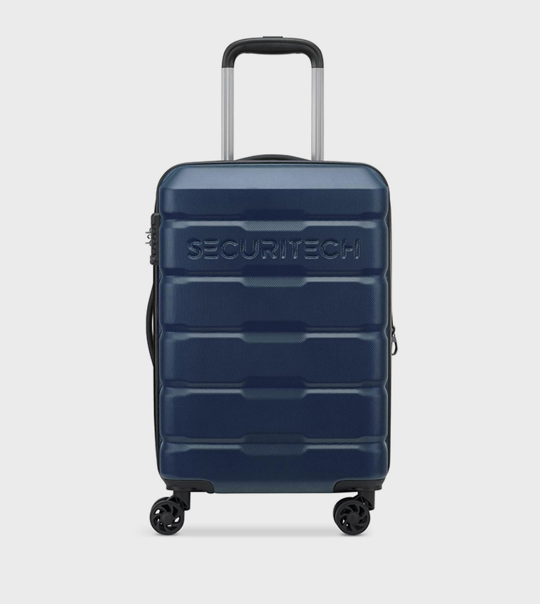 CITADEL Hardcase 4 Double Wheel Expandable Cabin Luggage Trolley Bag, 54cm