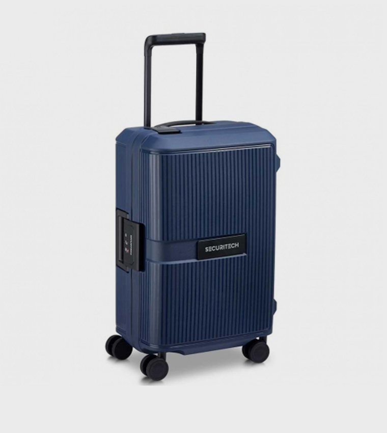 STONE Hardcase 4 Double Wheel Cabin Luggage Trolley Bag, 55cm