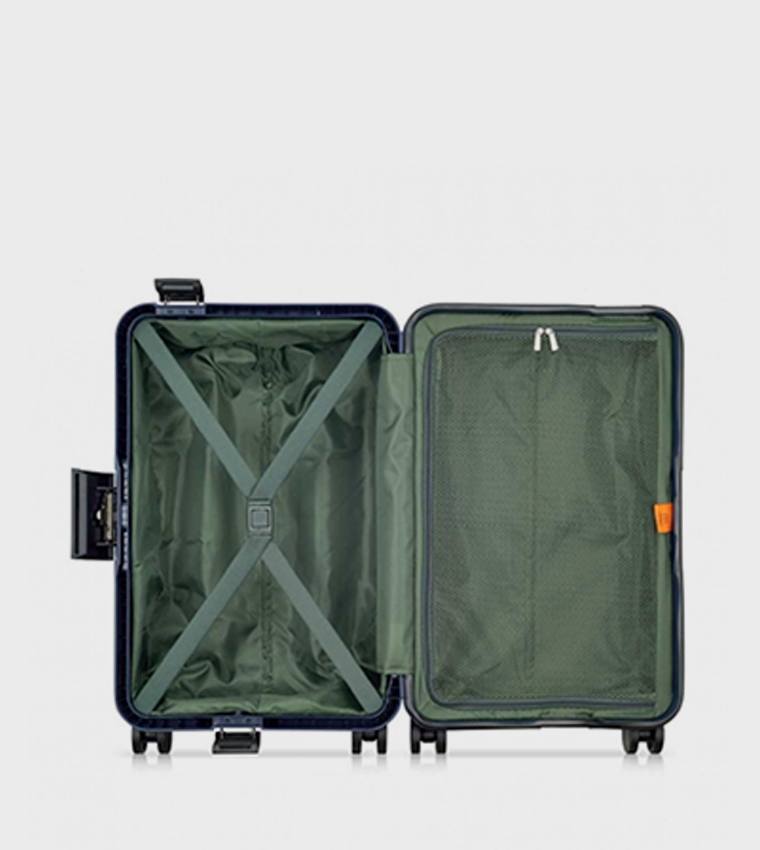 STONE Hardcase 4 Double Wheel Cabin Luggage Trolley Bag, 55cm