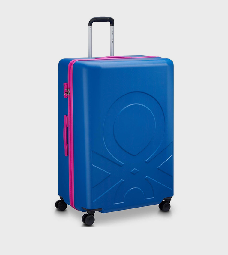 FABRICA 4 Double Wheel Hardcase Check-In Luggage Trolley Bag, 82cm