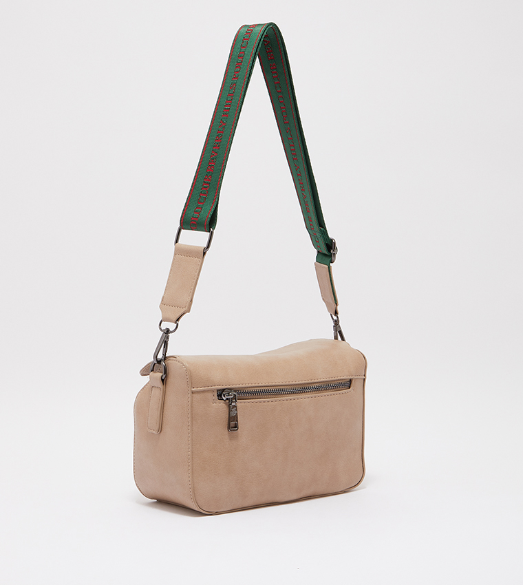 Buy Beverly Hills Polo Club Mini Duffle Sling Bag In White 6thStreet