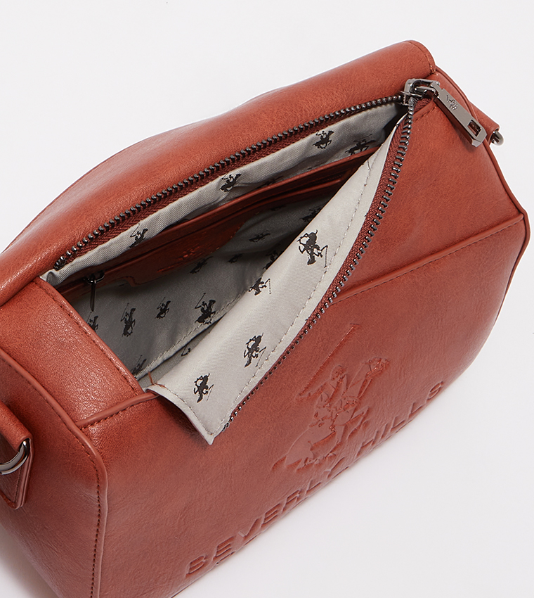 Buy Beverly Hills Polo Club Mini Duffle Sling Bag In Brown 6thStreet