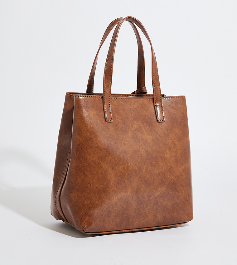 Logo Detail Tote Bag