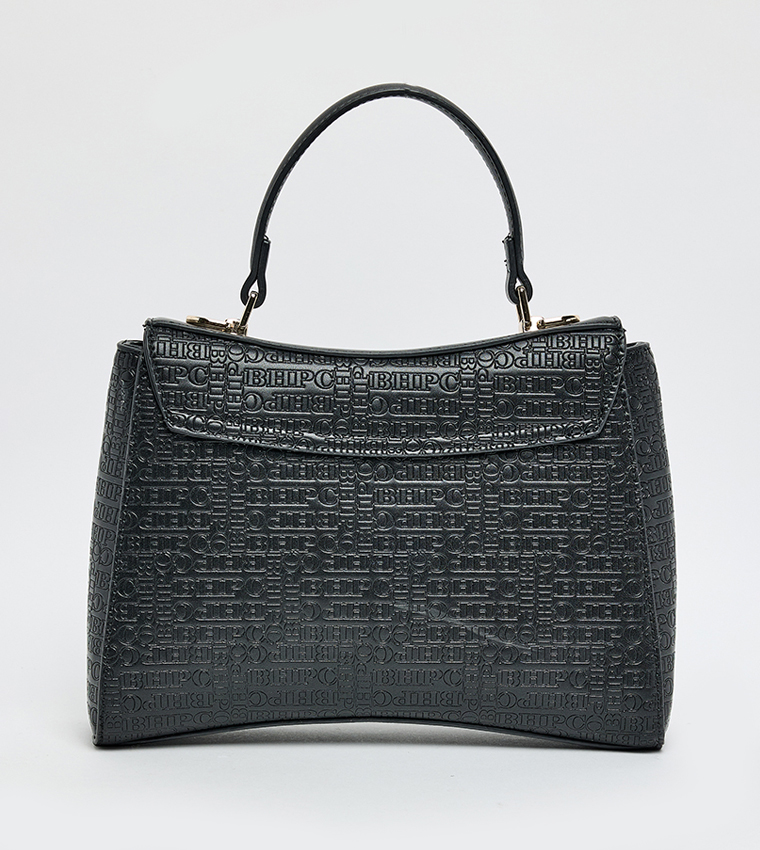 Logo Detail Top Handle Bag