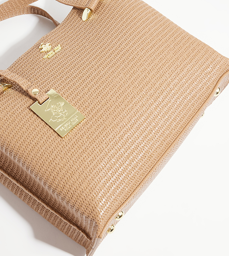 Textured Tote Bag