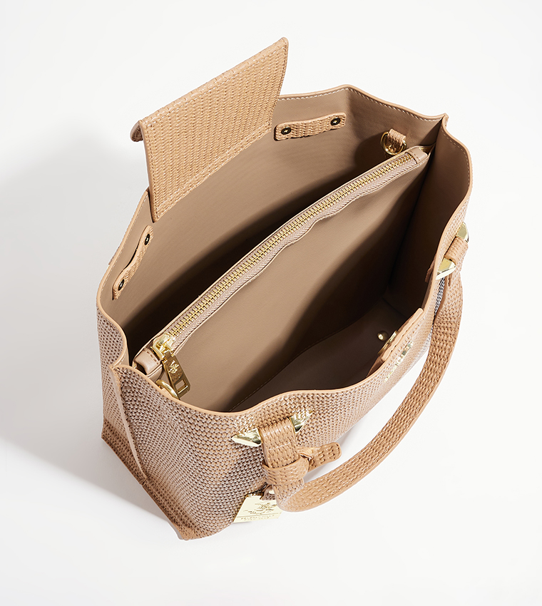 Textured Tote Bag