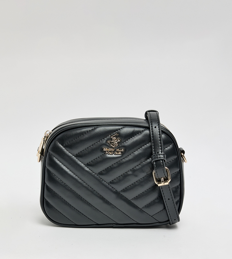 Quilted Zippered Camera Bag