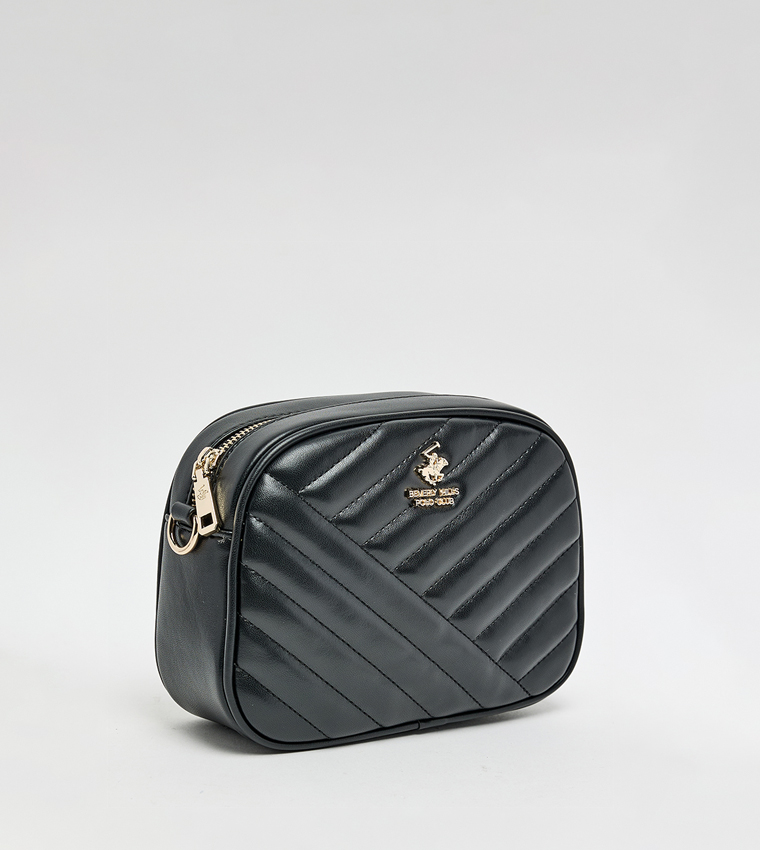 Quilted Zippered Camera Bag