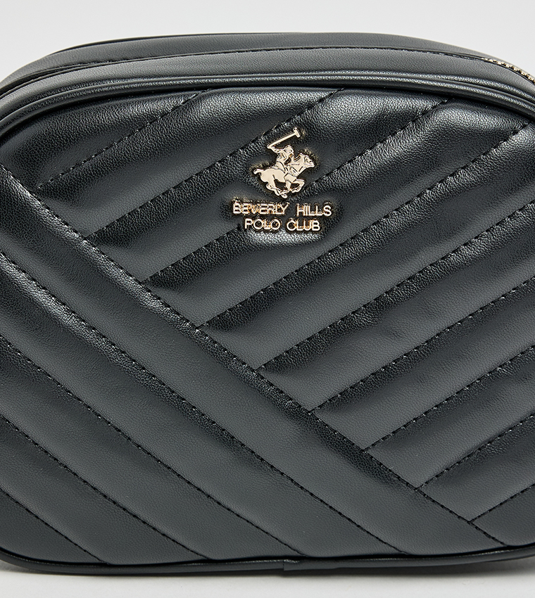 Quilted Zippered Camera Bag