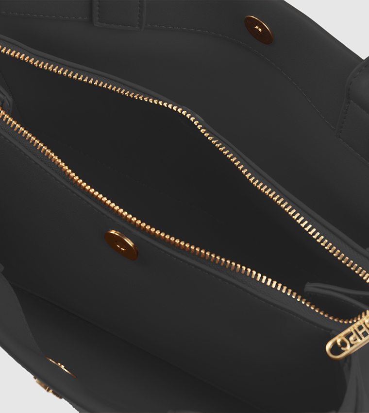 Logo Detail Satchel Bag