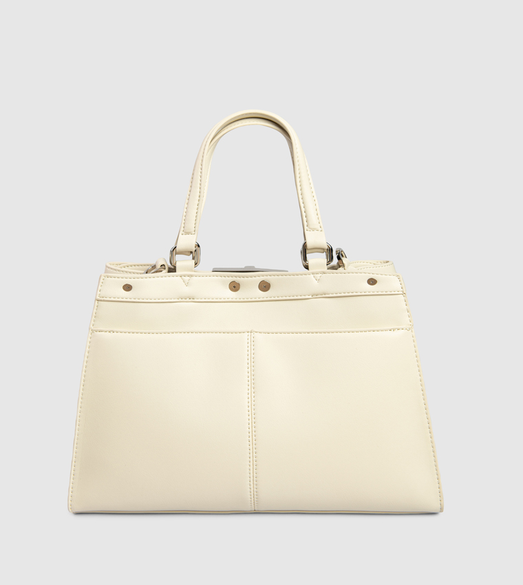 Logo Detail Satchel Bag