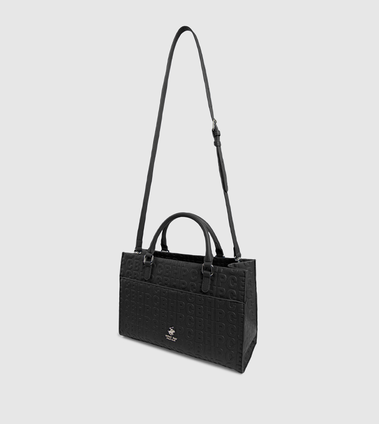 Logo Embossed Mini Tote Bag