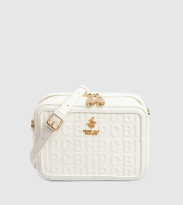 Logo Embossed Camera Bag