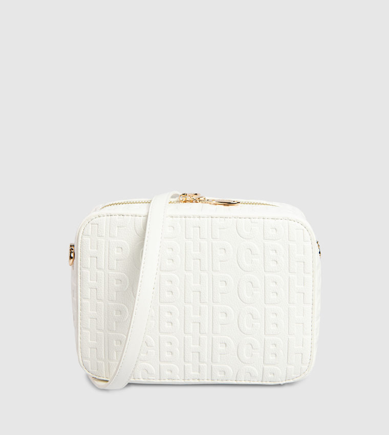 Logo Embossed Camera Bag