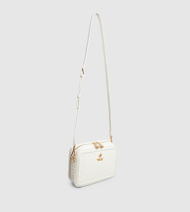 Logo Embossed Camera Bag