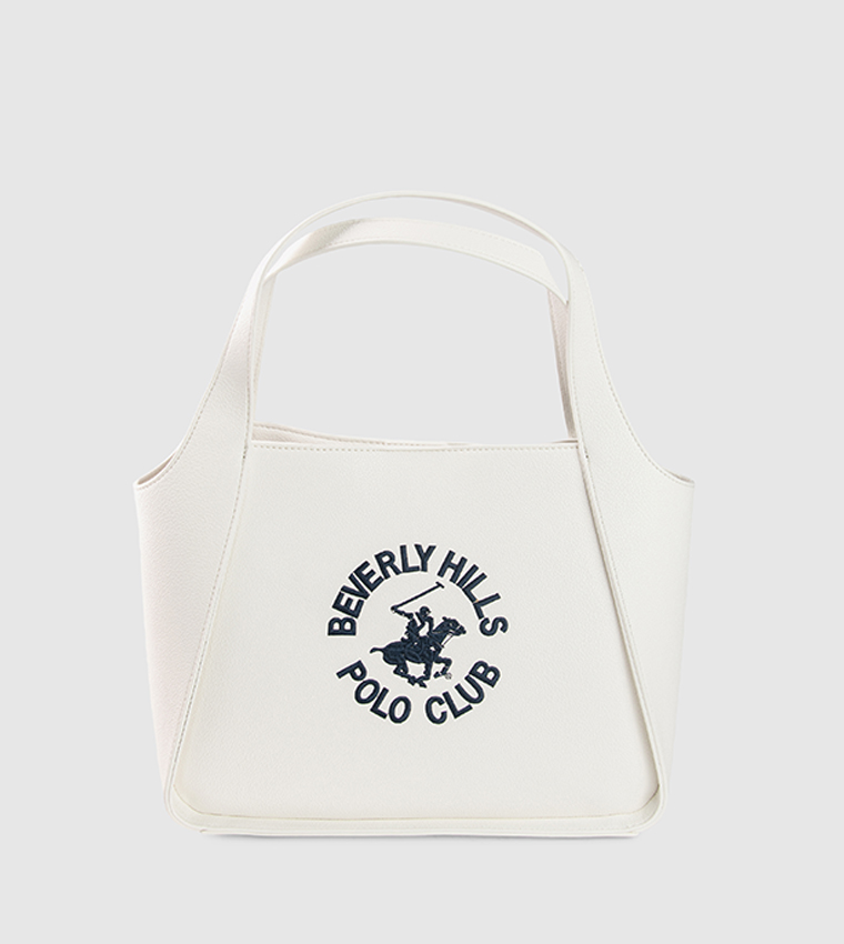 Logo Embroidered Tote Bag
