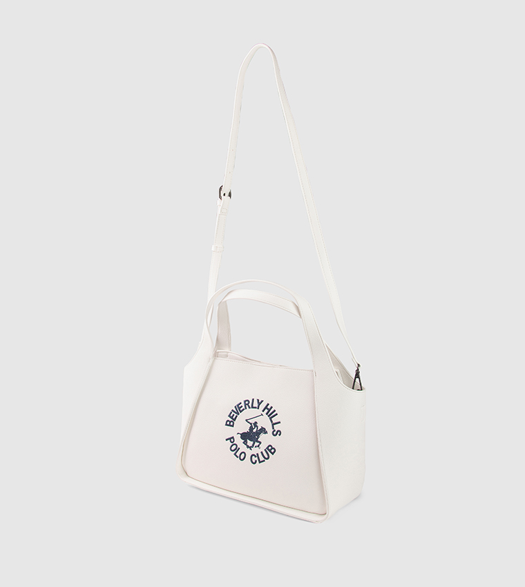 Logo Embroidered Tote Bag