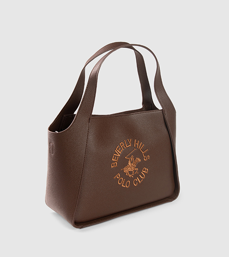 Logo Embroidered Tote Bag