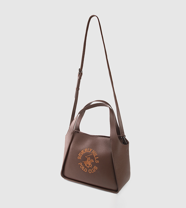 Logo Embroidered Tote Bag
