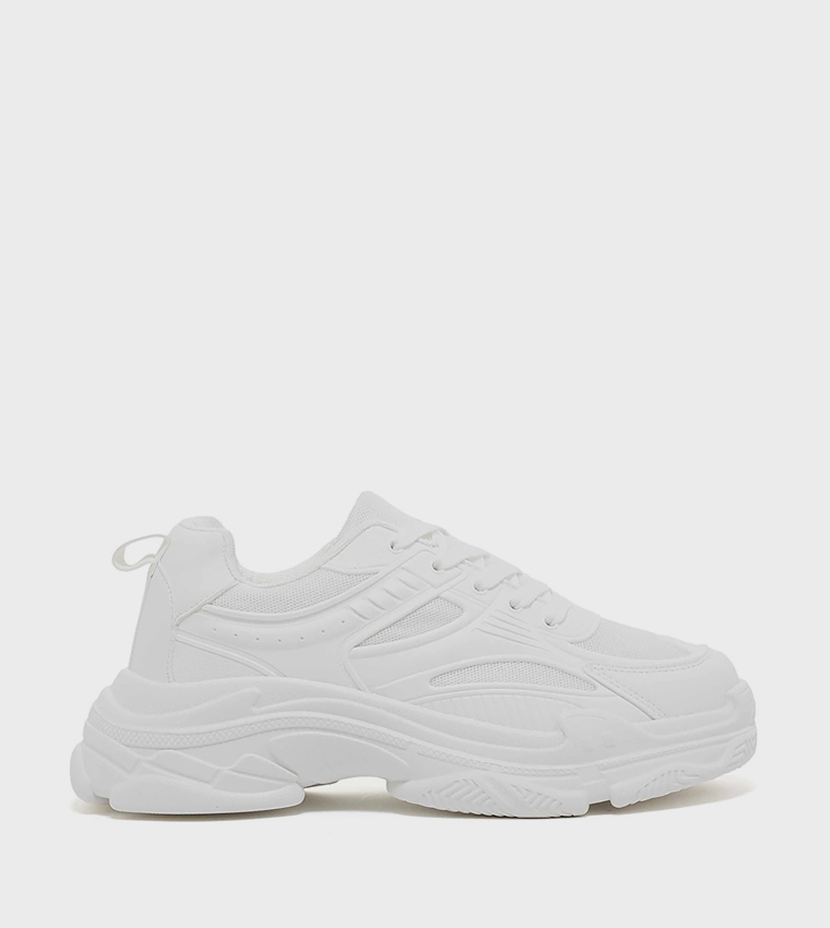 Mesh Lace Up Shoes
