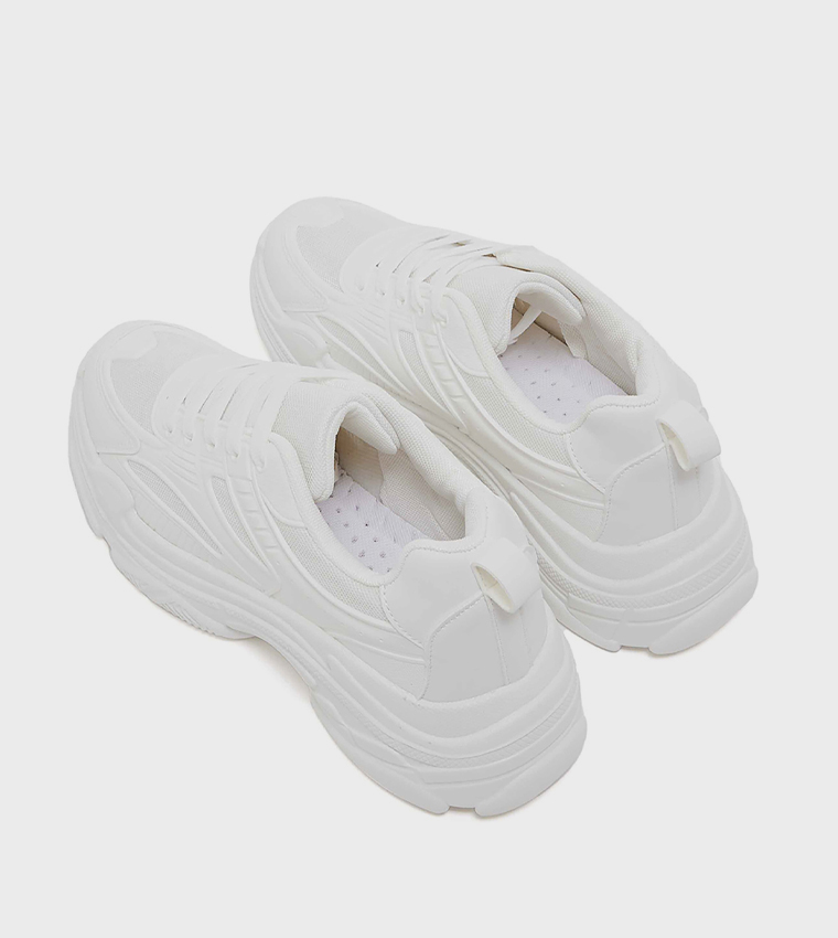 Mesh Lace Up Shoes
