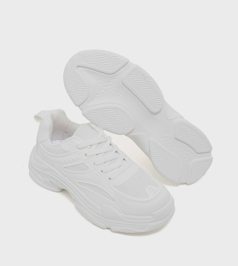 Mesh Lace Up Shoes