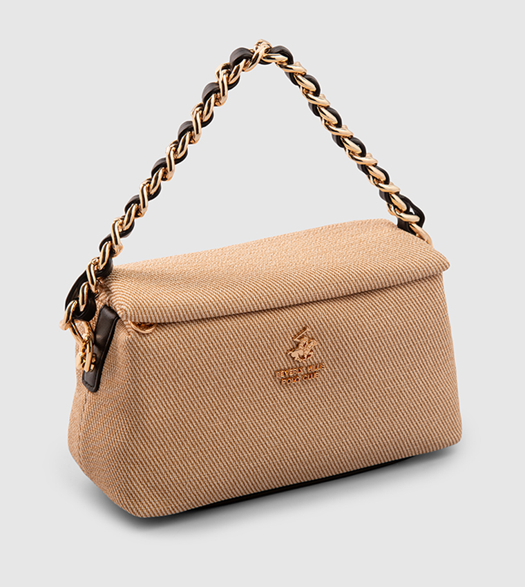 Textured Shoulder Bag