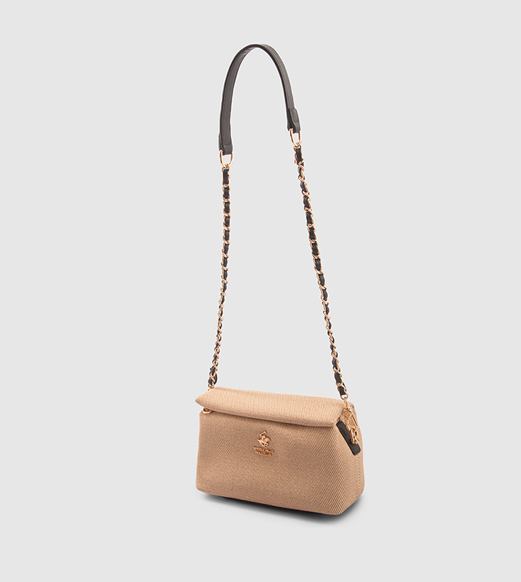 Textured Shoulder Bag
