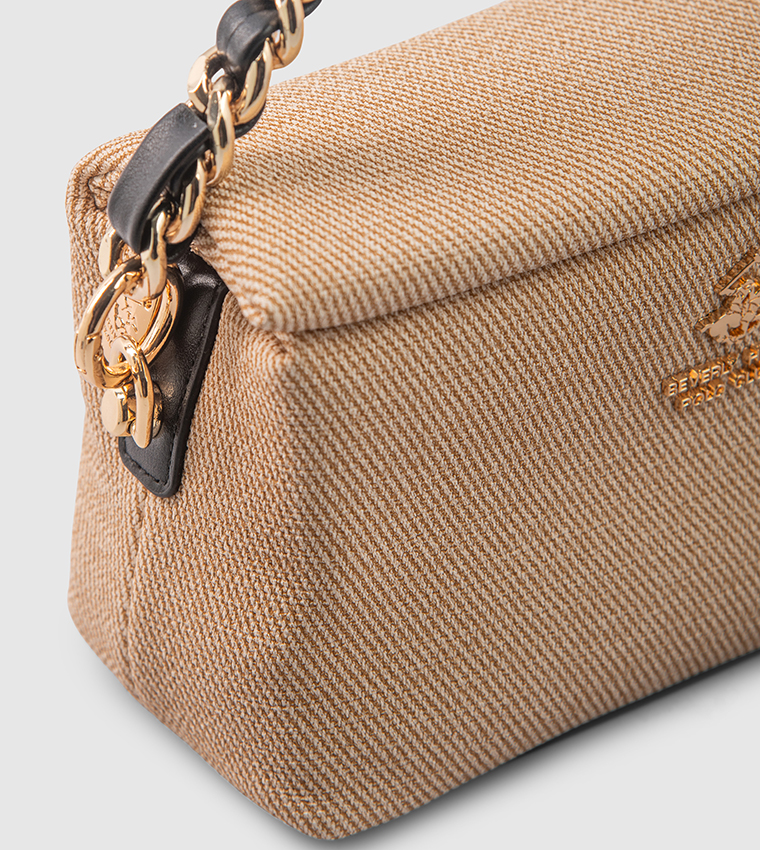 Textured Shoulder Bag