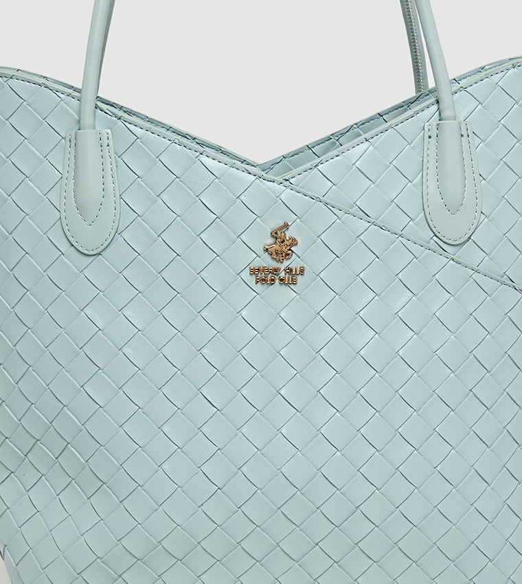 Braided Shoulder Bag Set