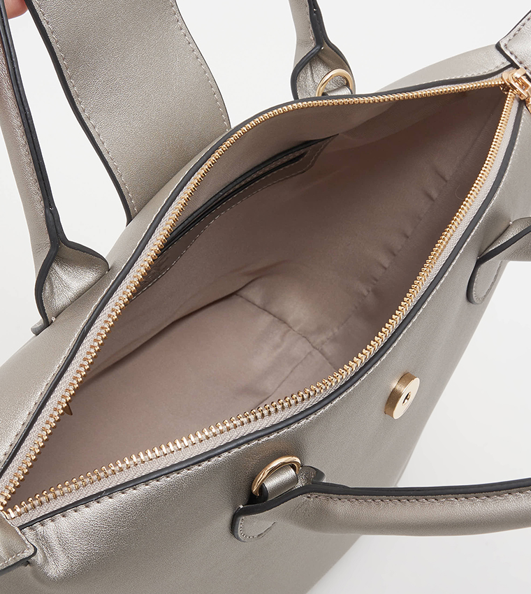 Logo Detail Tote Bag with Sling