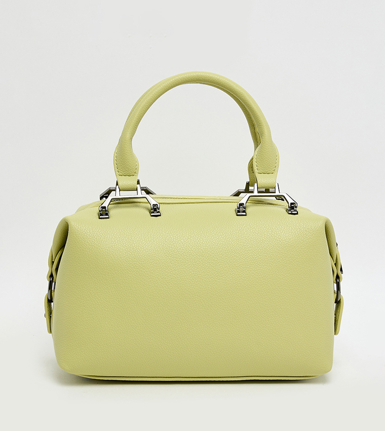 Logo Detail Satchel Bag