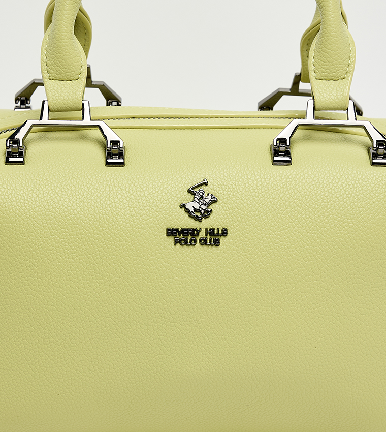 Logo Detail Satchel Bag