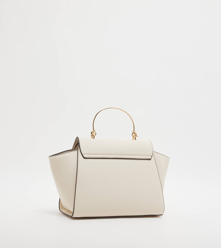 Logo Detail Handheld Bag with Sling