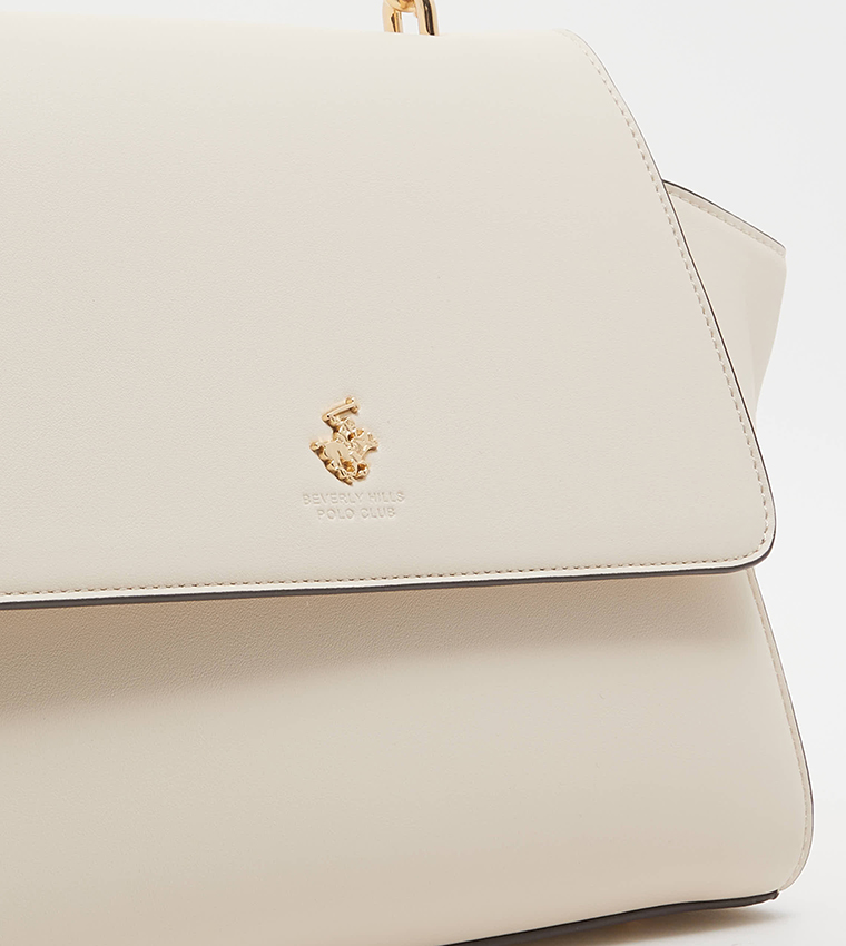 Logo Detail Handheld Bag with Sling