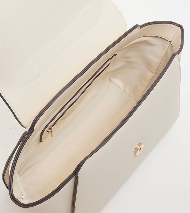 Logo Detail Handheld Bag with Sling